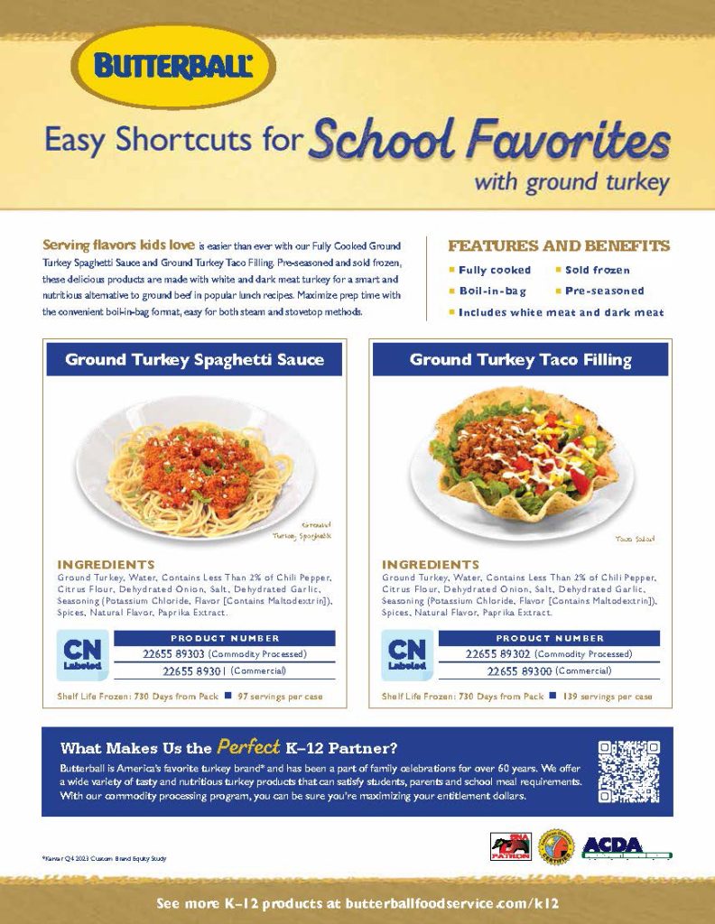 Easy Shortcuts for School Favorites with ground turkey