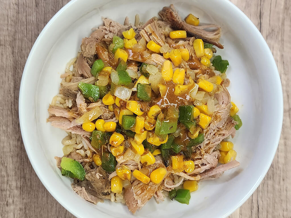 Caribbean Turkey Rice Bowl